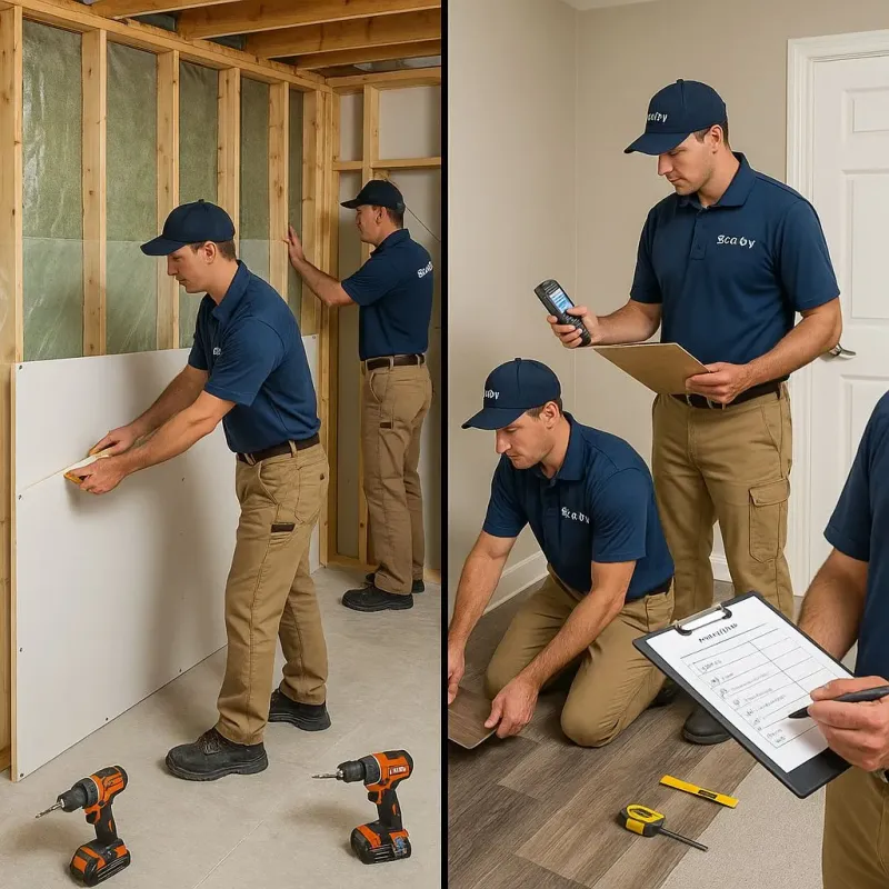 Repairs and Reconstruction process in South Gate Ridge, FL