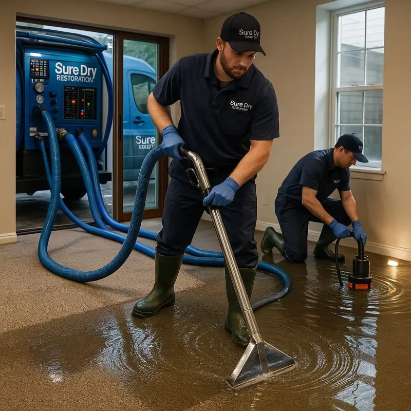 Water Extraction and Removal process in South Gate Ridge, FL